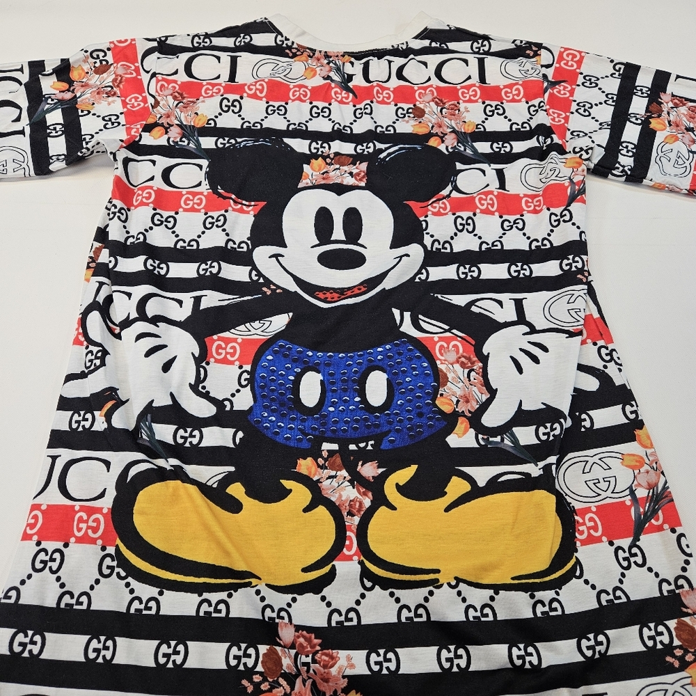 Gucci (non authentic) Mickey Mouse Disney Women's Large T-shirt - Picture 5 of 5